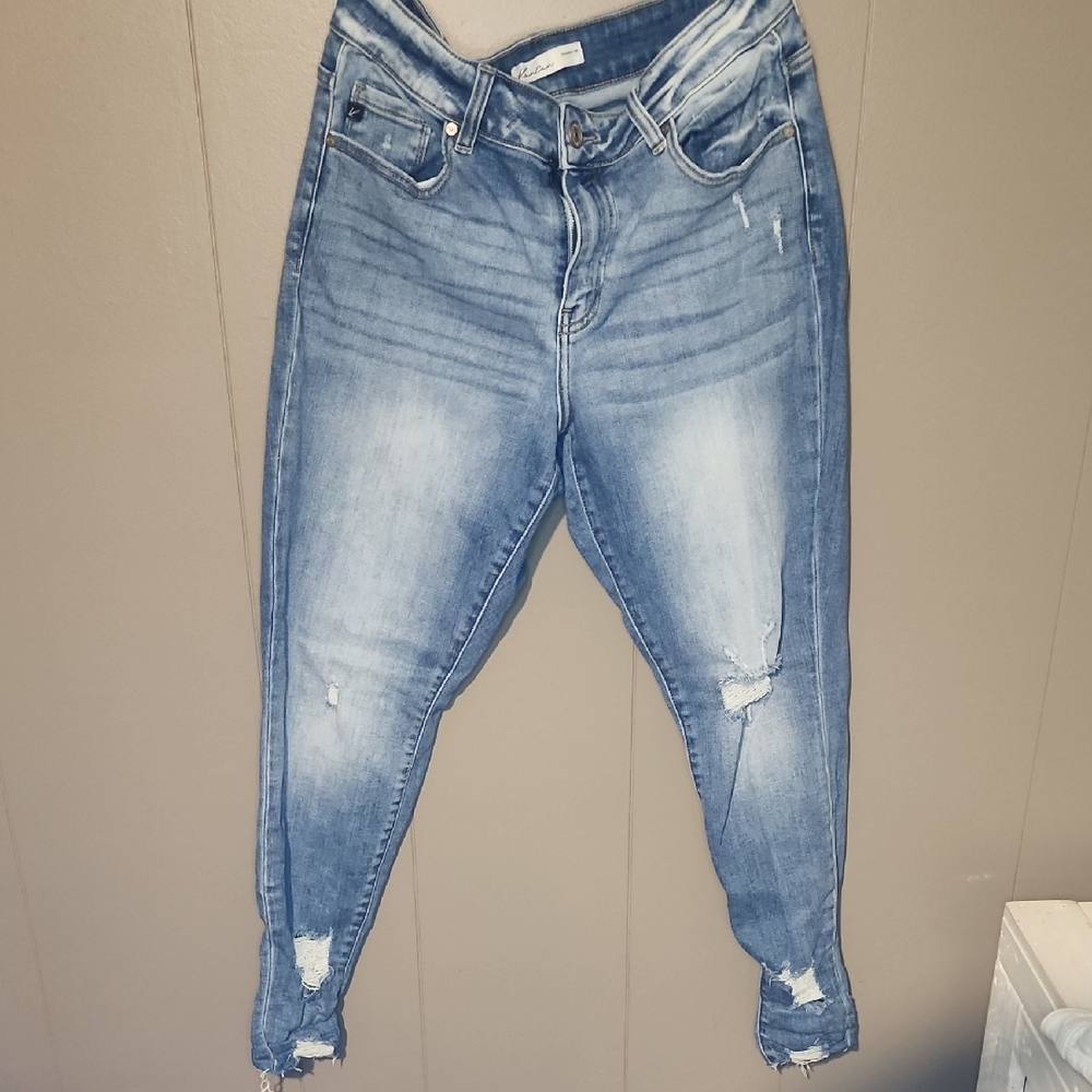 KanCan Light Blue Ripped Skinny Jeans